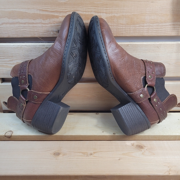 B.O.C Born Concept Claudette Leather Ankle Boots women size 9.5 - Picture 9 of 10